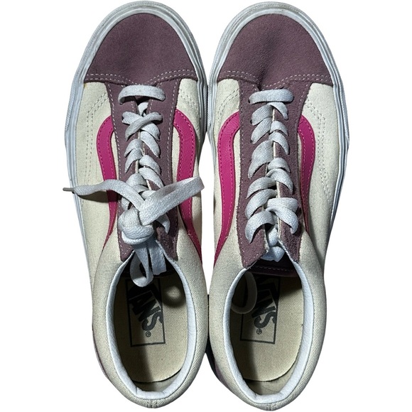 Vans Old Skool Suede/Canvas Sneakers Multi-Color W8/M6.5 - Picture 1 of 5